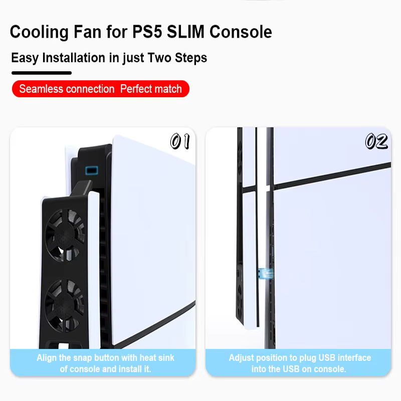 Ventilateur de refroidissement de jeu