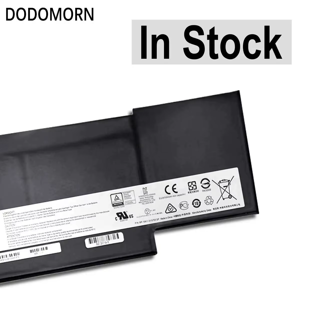 Nouvelle batterie d'ordinateur portable BTY-M6K pour gelée MS-17B4 MS-16K3 GF63 mince 8RC/8RD/9SC GF75