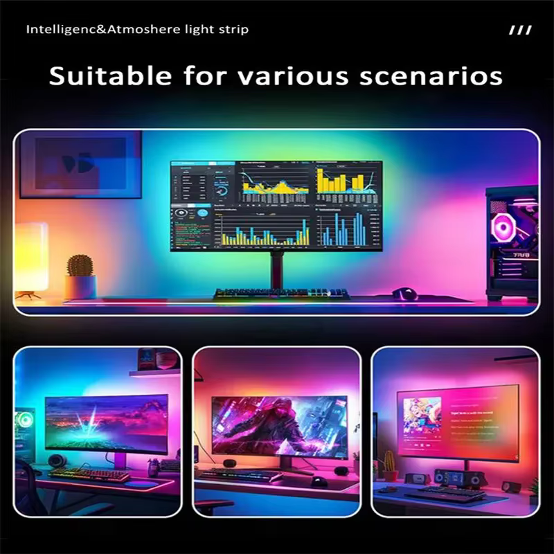 Bande lumineuse pour écran d'ordinateur