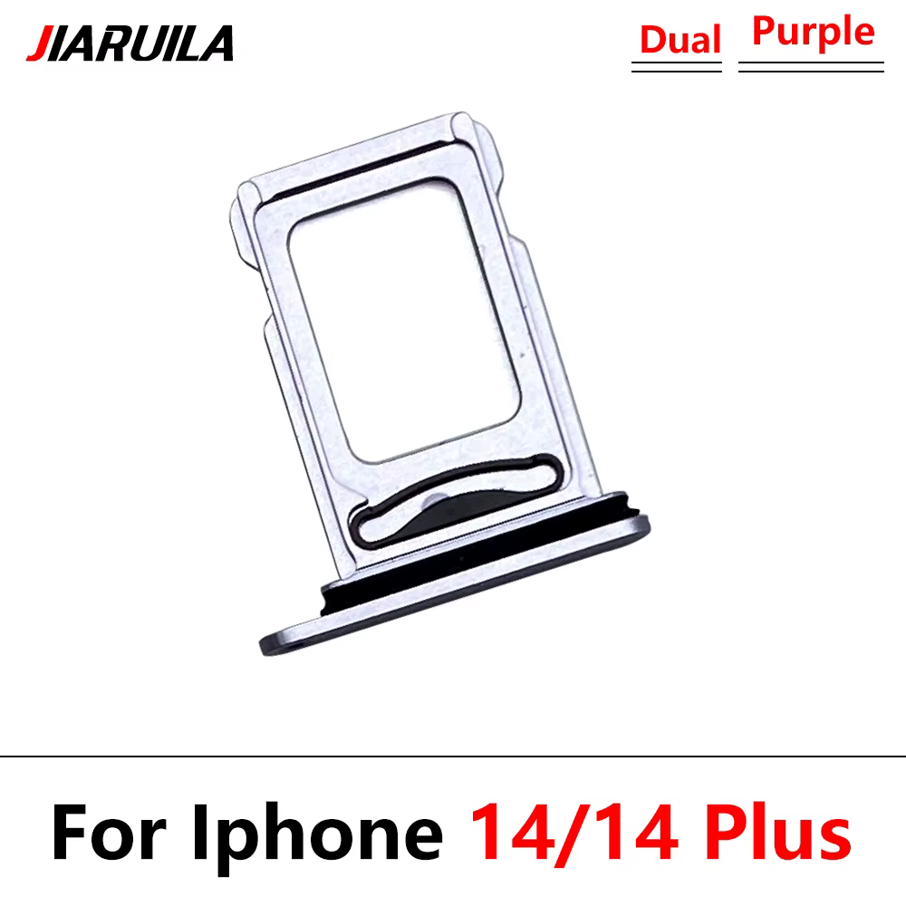 Plateau double Sim pour Iphone 14 Pro Max 14 Plus 14 Pro, support de carte Micro Nano SIM, support de fente, prise adaptateur