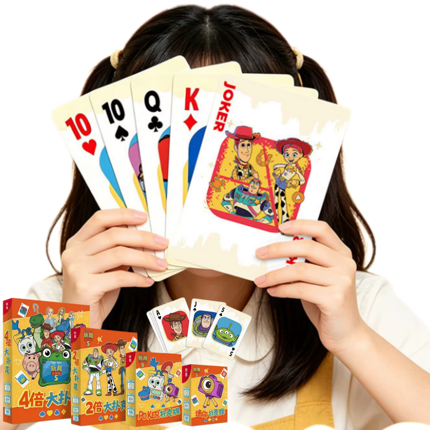 Jeu de cartes de poker Toy Story 5, jeu de société de table, cartes à jouer de dessin animé, jeu de cartes interactif familial, fournitures de fête, cadeau de Noël original