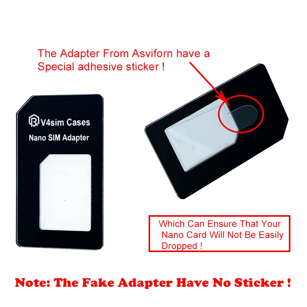 Adaptateur de carte de caractéristique, kit de convertisseur 4 en 1 vers micro/standard pour tous les reviemobiles