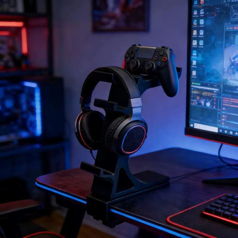 Support de casque et de manettes de jeu multifonctionnel universel pour PS4/PS5/XBOX