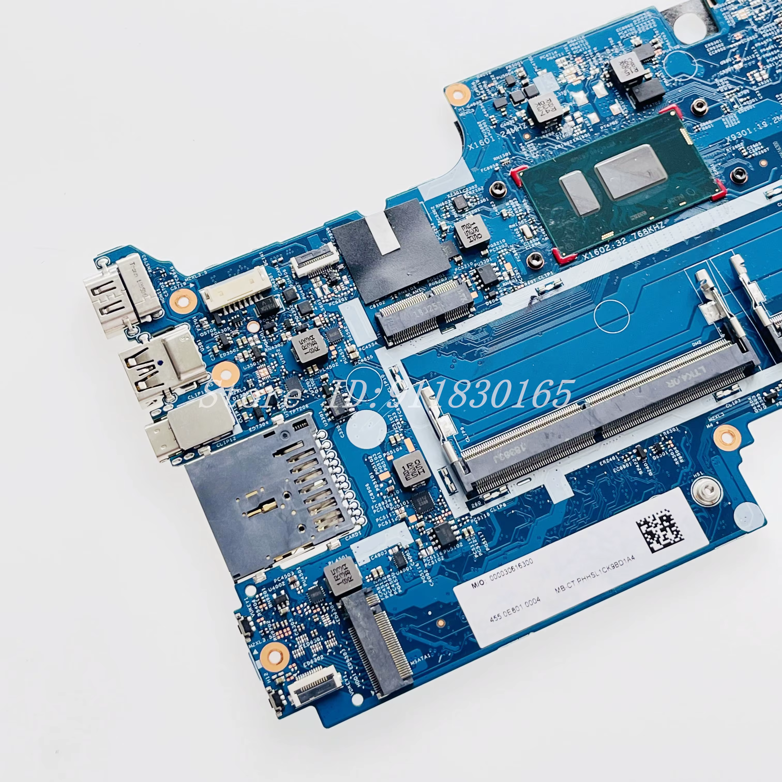 17879-1B 17879-1A pour HP Pavilion X360 14-CD 14M-CD carte mère d'ordinateur portable avec 4415U i3-8130U i5-8250U CPU L18163-601 L18165-601
