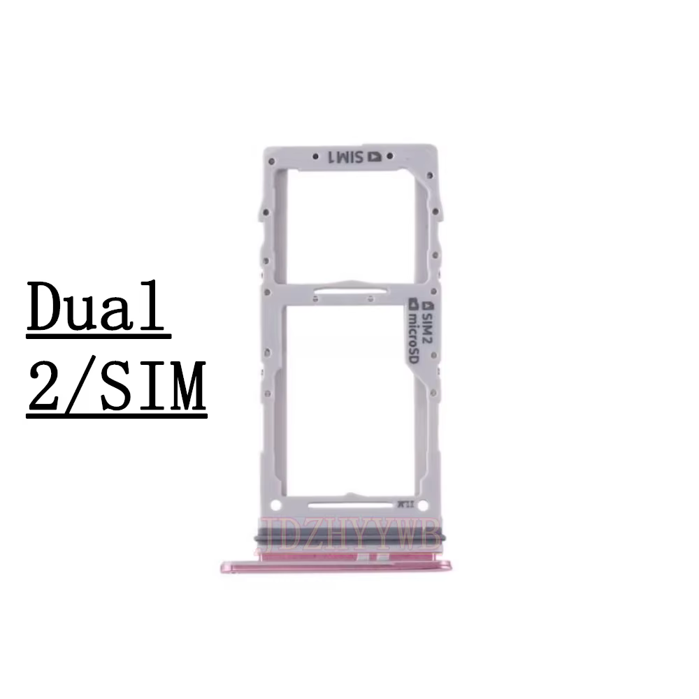 Support de lecteur de carte Sim, double support de plateau à puce unique, adaptateur de fente pour Samsung Galaxy S20 Ultra S20 + 5G G988 G986 G985 G981 G980