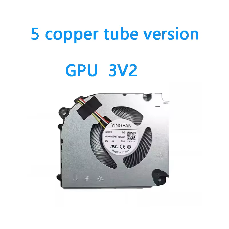 Nouveau ventilateur de refroidissement CPU GPU pour ordinateur portable d'origine pour YINGFAN P15 P16 23 24 Gigabyte G5 Kf Rc55