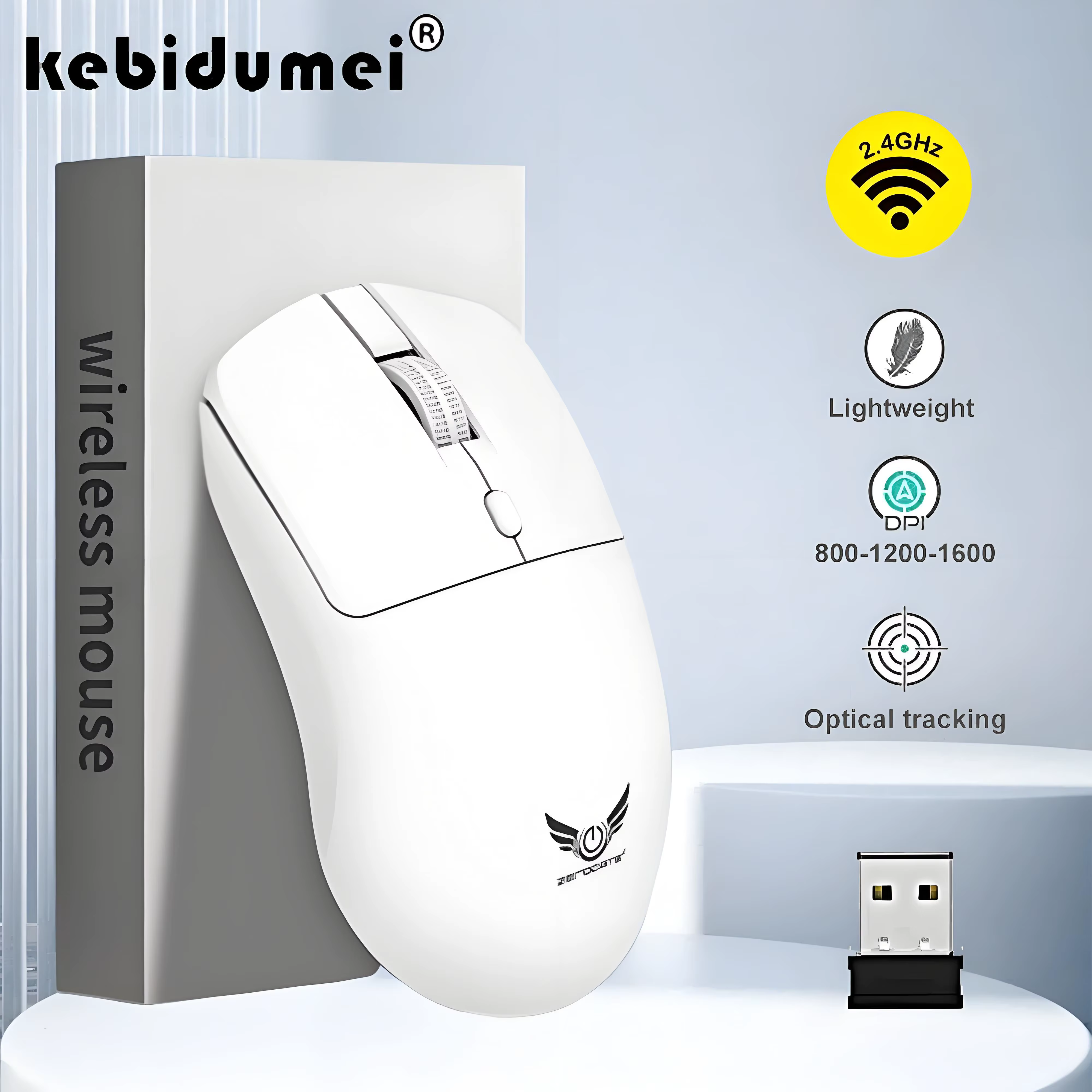 Souris de jeu sans fil 2.4G