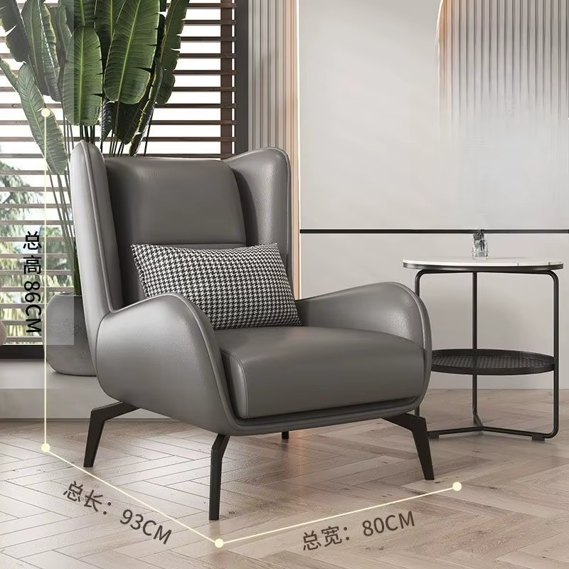 Balcon Support chaise salle à manger en cuir jeu luxe