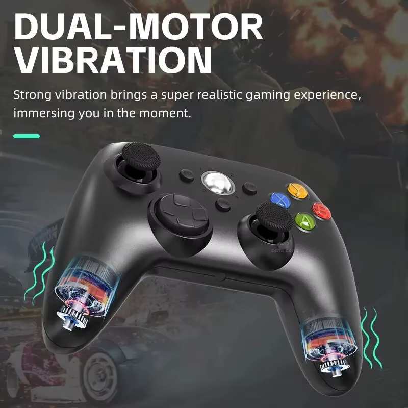 Manette de jeu sans fil et filaire USB