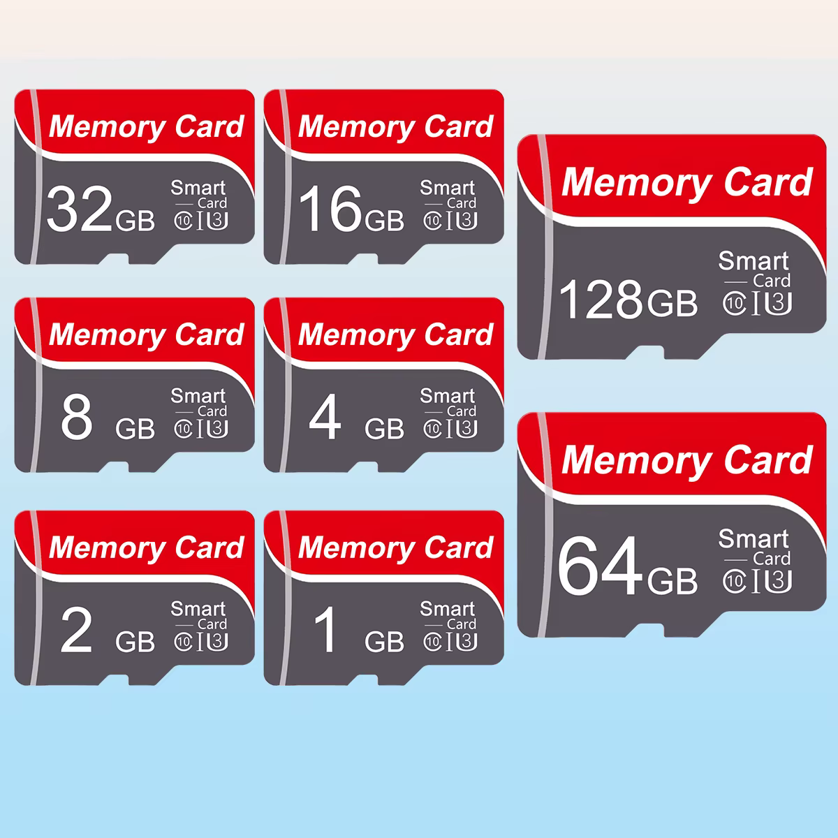 Carte mémoire haute vitesse 1 Go 2 Go 4 Go 8 Go 16 Go 32 Go 64 Go 128 Go Mini