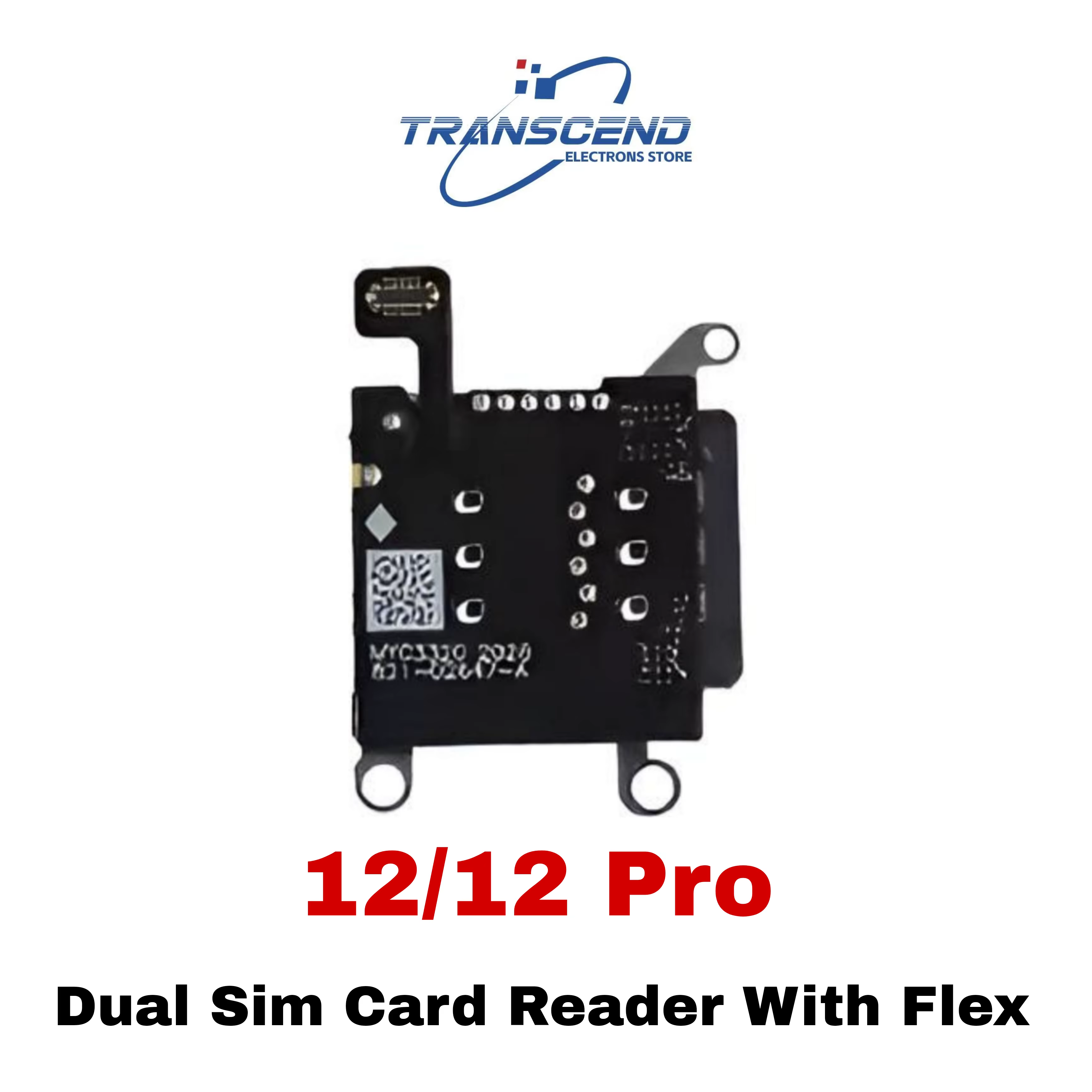 Lecteur de carte SIM pour iPhone 11, 12, 13, 14, 15 Pro Max Plus XR, double emplacement pour carte SIM, adaptateur interne avec câble flexible, 2 à 10 pièces