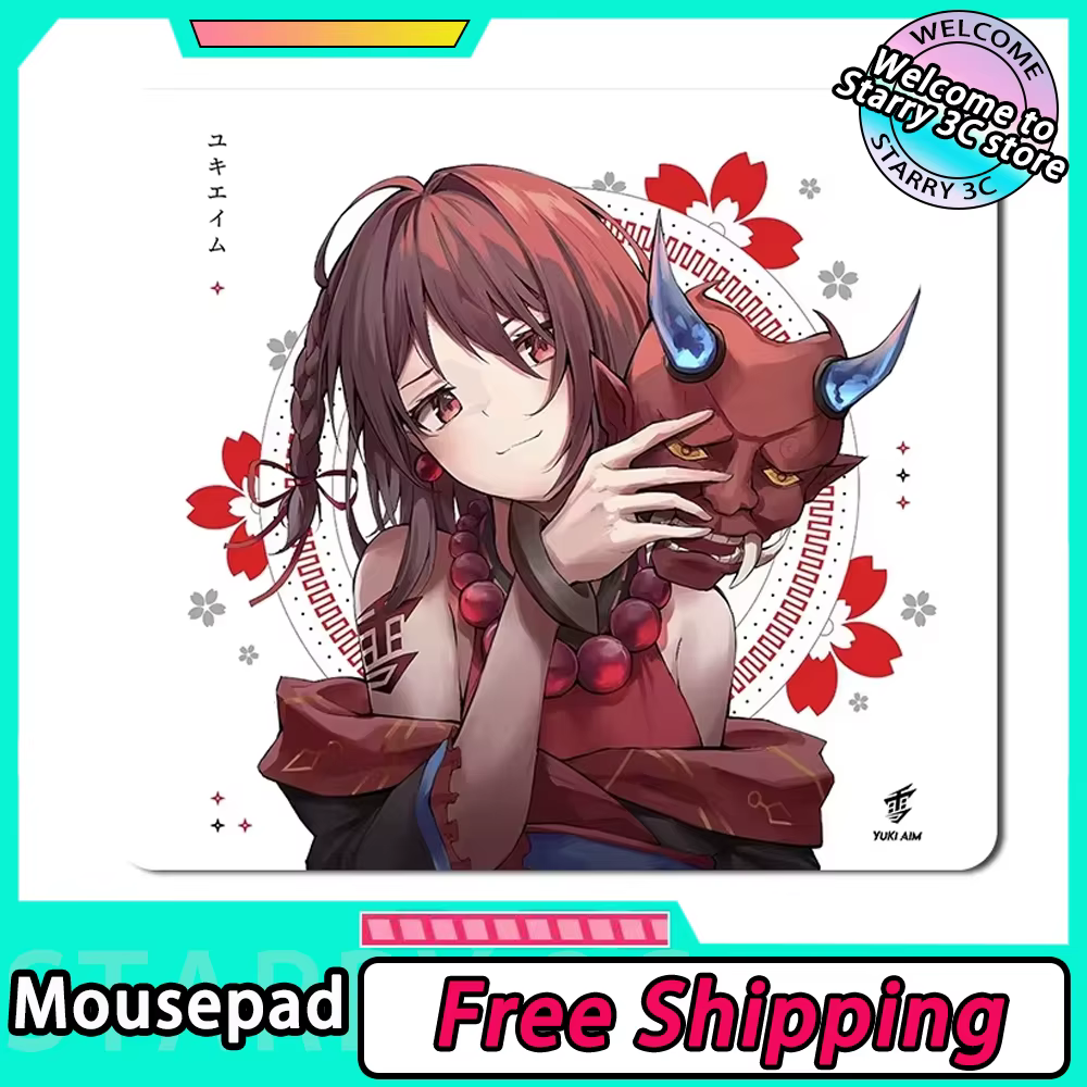 Tapis de souris de jeu Skypad SORA en verre YUME
