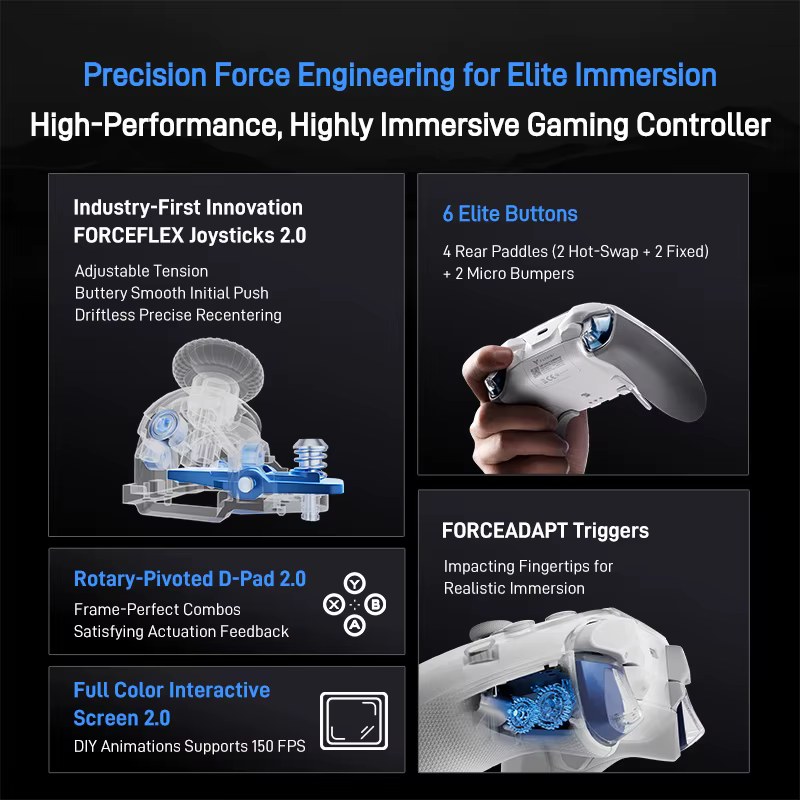 Manette de jeu Flydigi APEX 5 Elite
