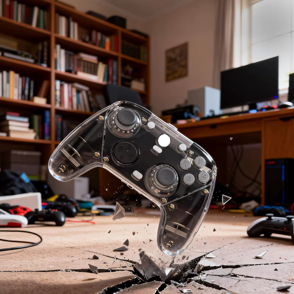Panneau de remplacement minimaliste Transparent pour contrôleur de jeu GameSir G7 Pro