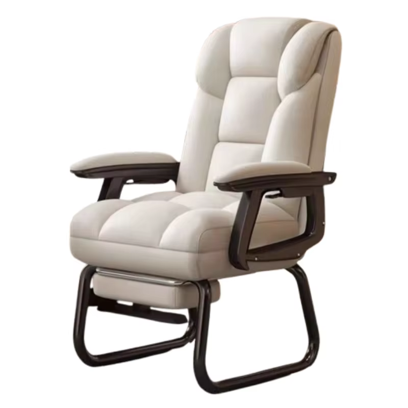 Chaise De Bureau De jeu blanche