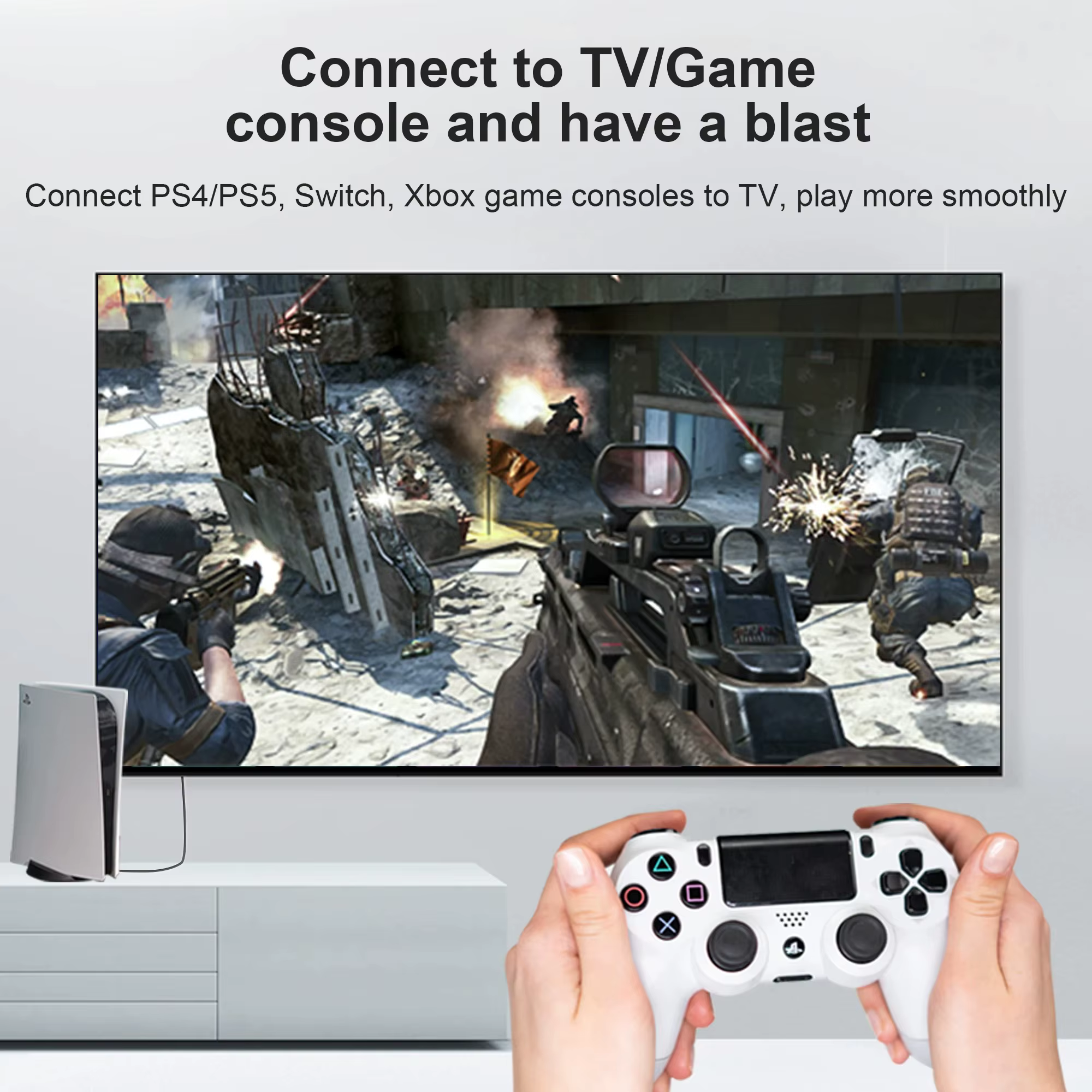 Câble HDMI, compatible 4K 60 Hz