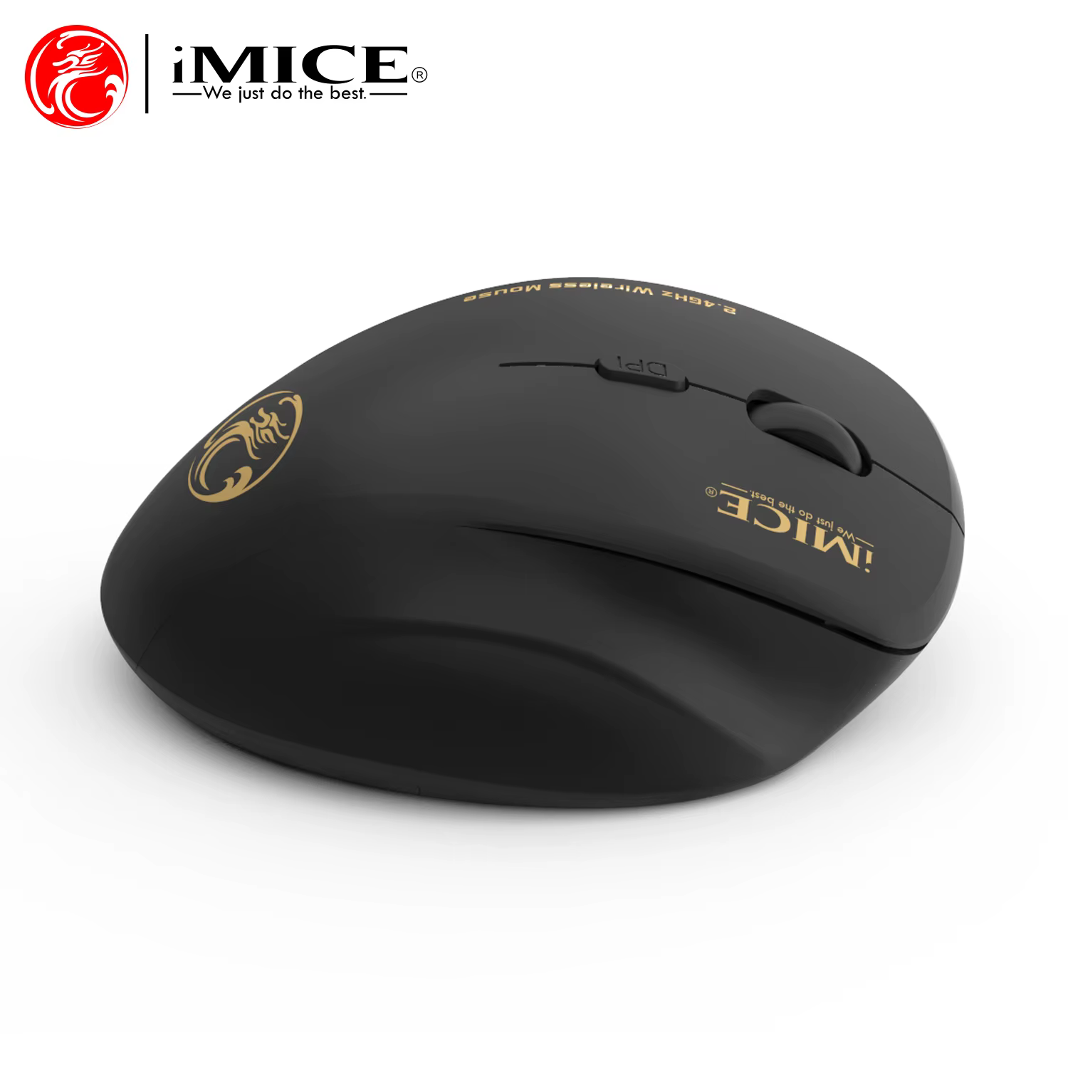 Souris sans fil Imice avec récepteur USB 2.4GHz