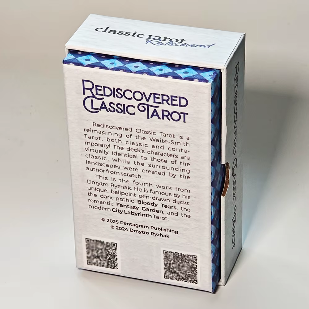 Jeu de Tarot classique rédissuré, 78 cartes de Tarot 12x7cm, dessinées avec stylos à bille imprimés sur papier cartonné Double relief 350GSM