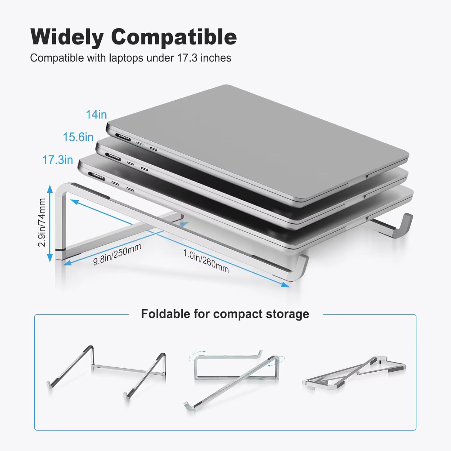Support pliable pour ordinateur portable