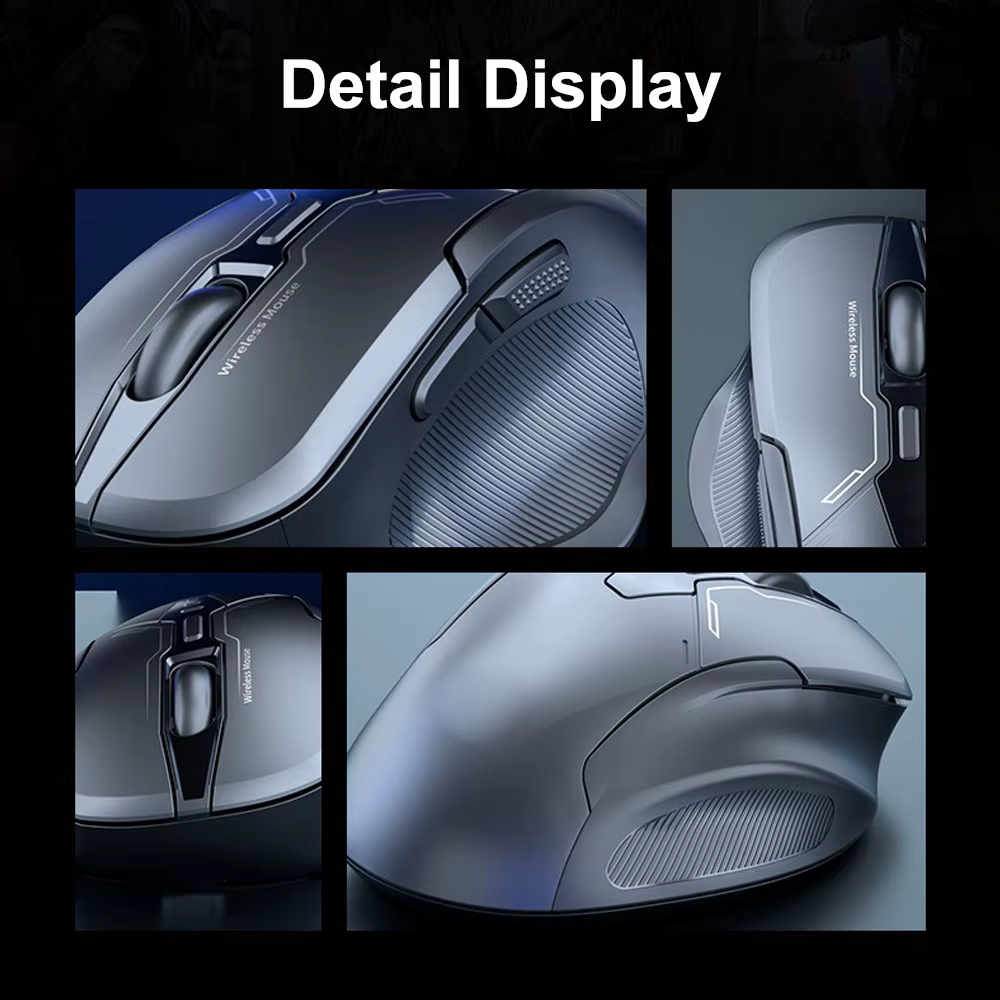 Souris de jeu sans fil 2.4G