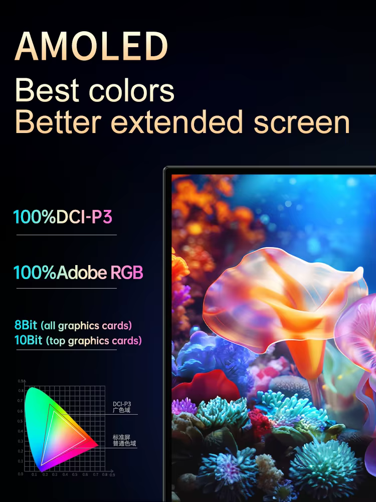 Moniteur Portable OLED 14 pouces
