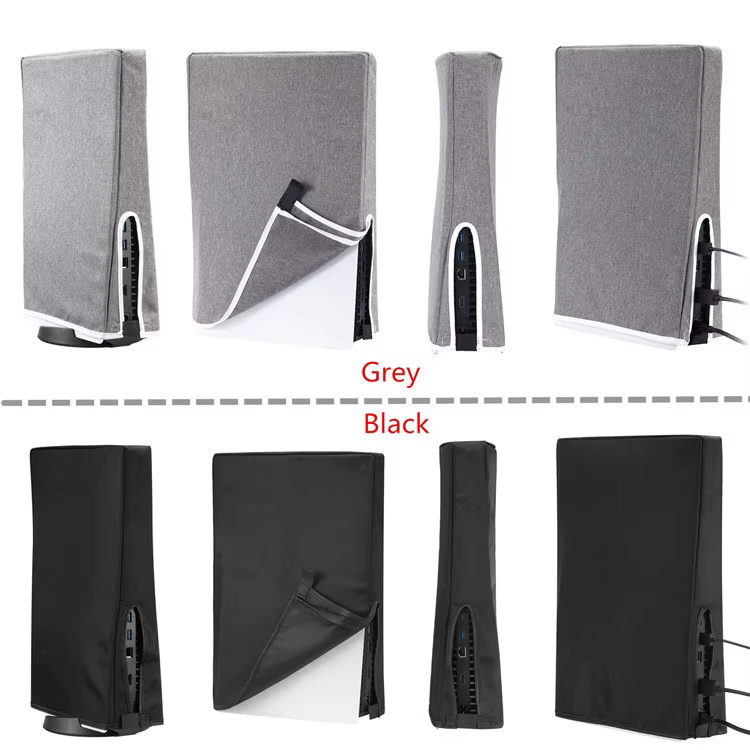 Housse de protection anti-poussière pour console de jeu PS5