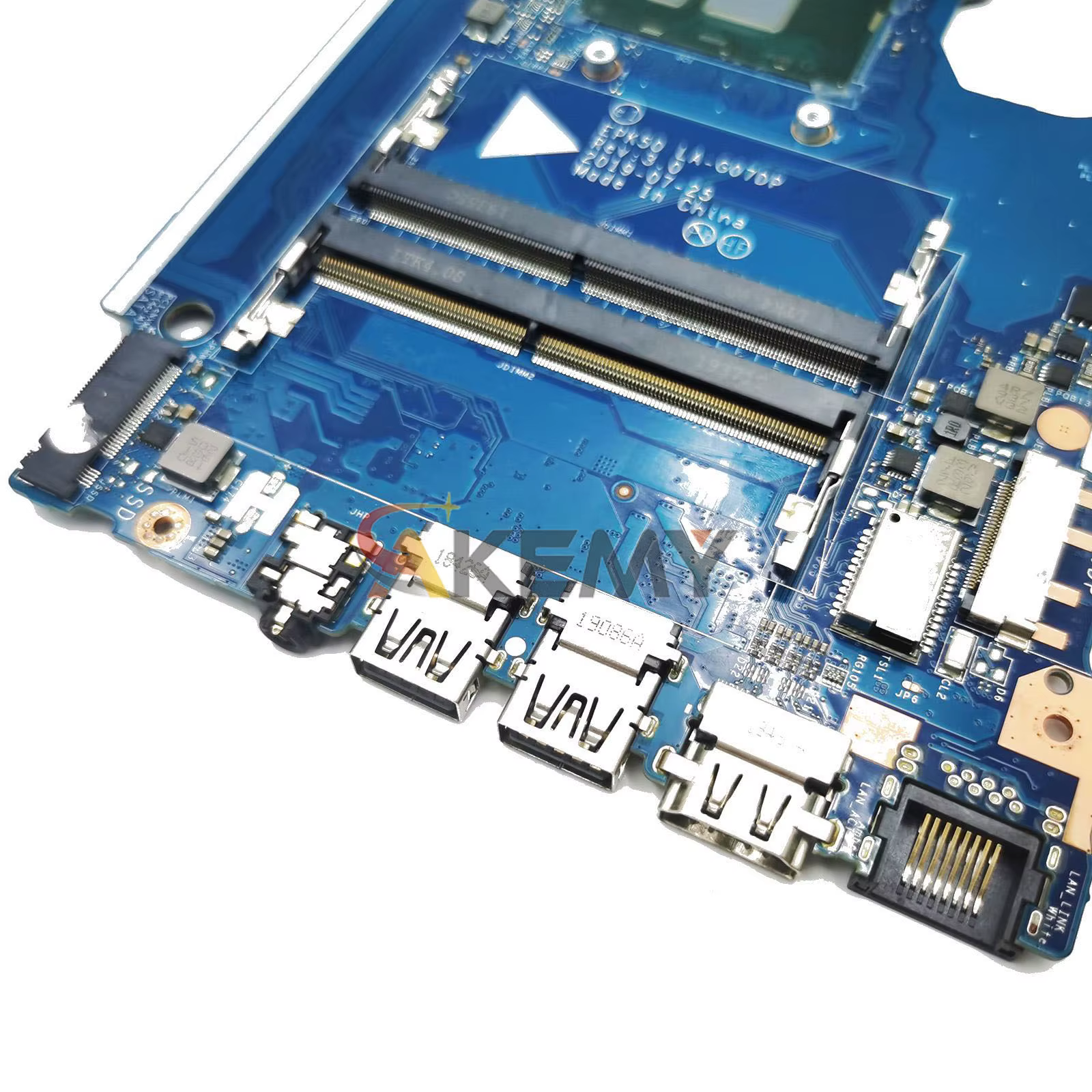 G07DP carte mère d'ordinateur portable pour HP pavillon 15-DA 250 G7 avec i3 i5 i7 7th 8th Gen CPU DDR4 L20369-601