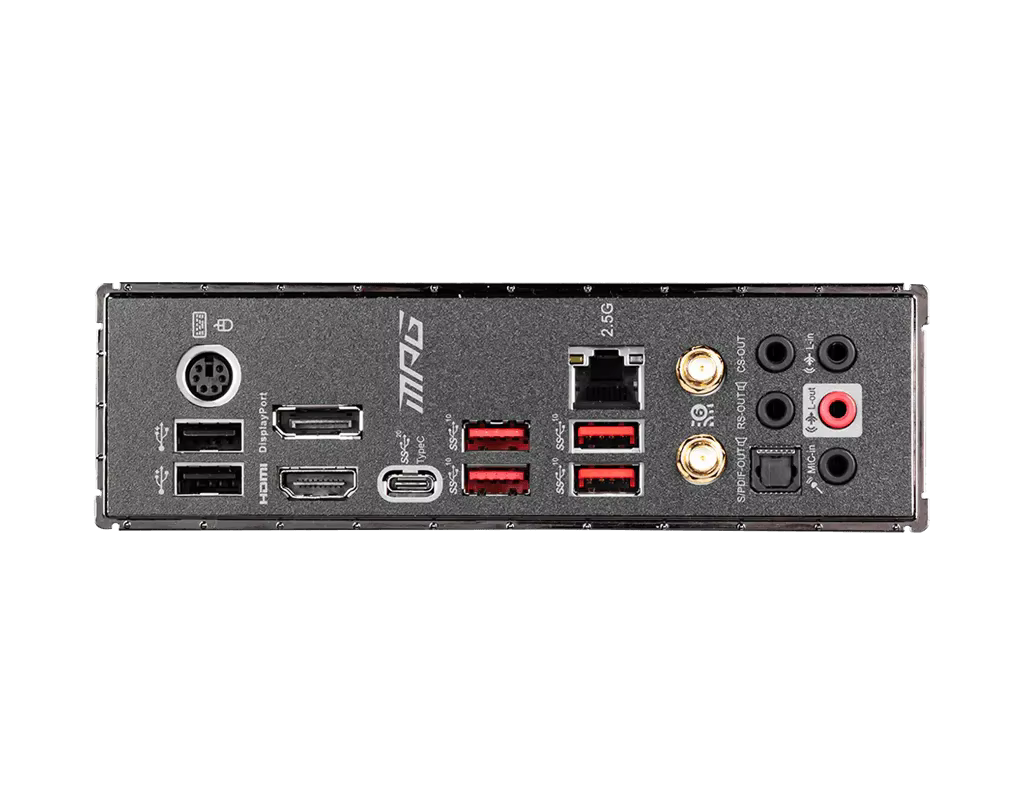 MSI MPG Z490 GAMING CARBON WIFI LGA 1200 4×DDR4 128GB 1×HDMI 1×Display Port
