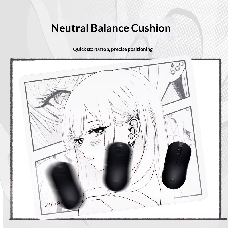 ATK GEAR ATK Dream Anime Grand tapis de souris neutre équilibré pour le jeu FPS