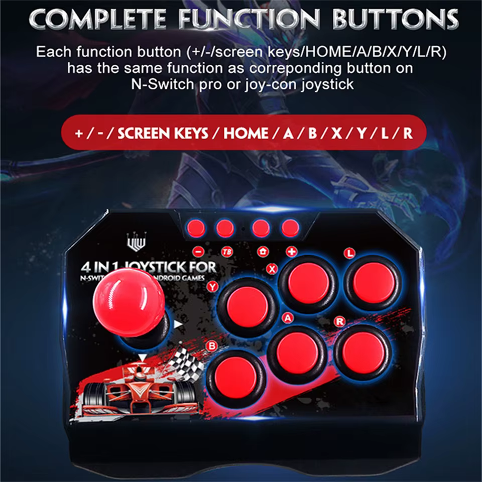 GAMINJA – Joystick de jeu 4 en 1