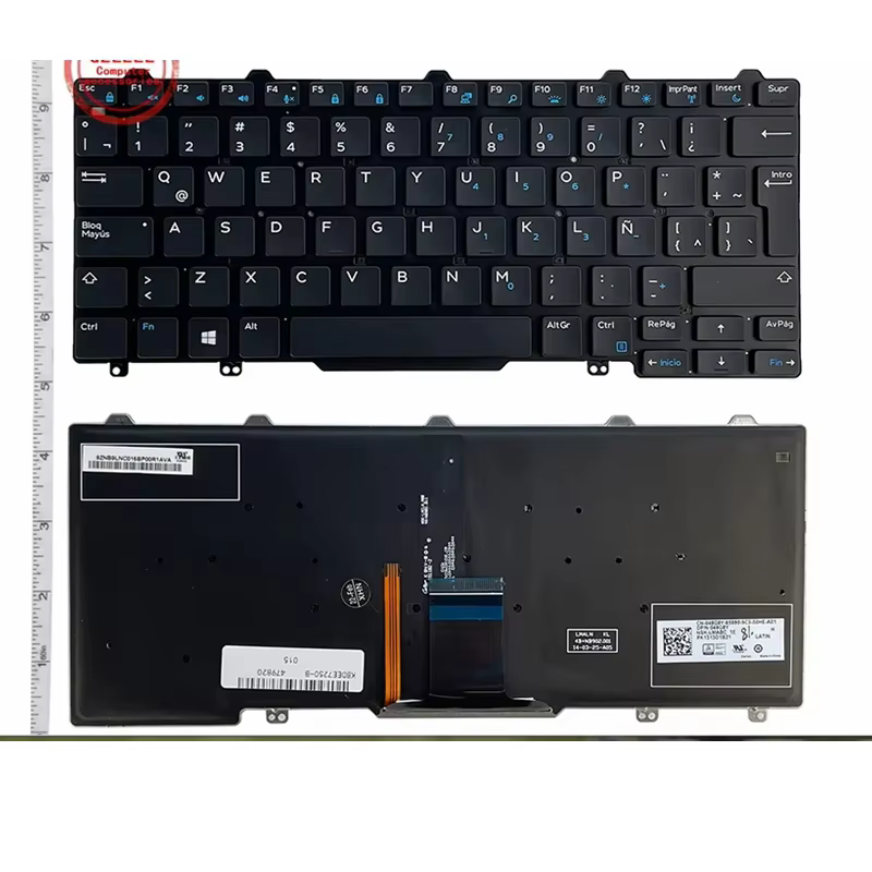 Clavier d'ordinateur portable US/LA/BR/RU
