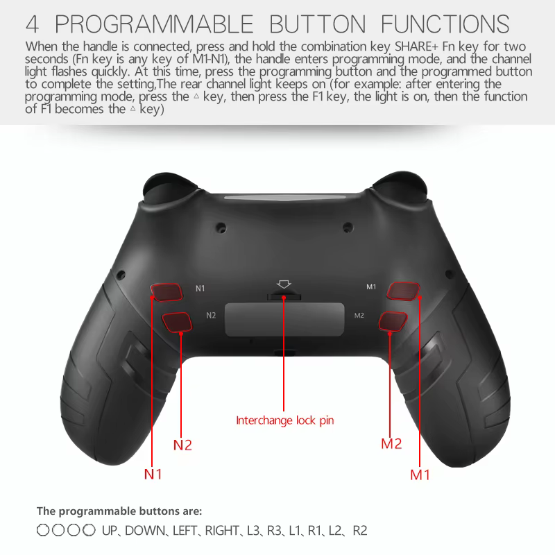 Contrôleur pour PS4 PS3 PS Playstation 4 3 PC contrôle sans fil Bluetooth Mobile Android TV manette de jeu