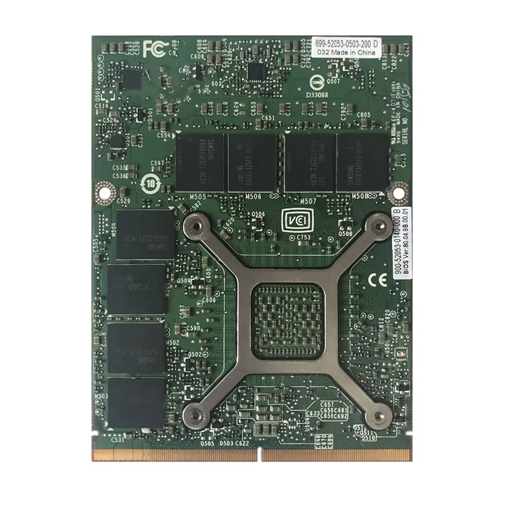 Carte graphique Quadro K4100 K4100M GDDR5 4GB N15E-Q3-A2 avec support en X pour Dell HP Apple iMac A1312 27 pouces 2010 2011