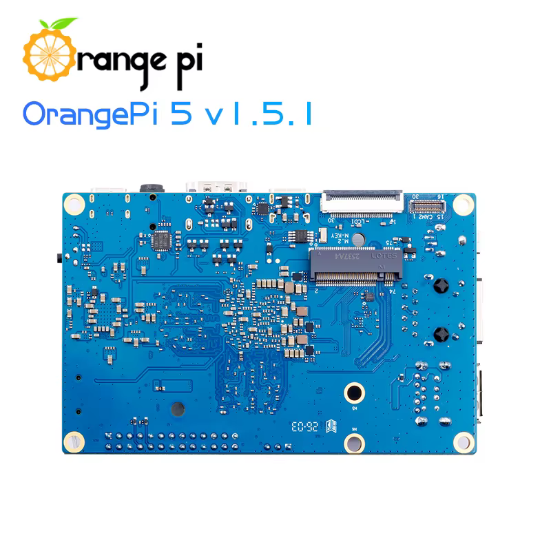 Orange Pi 5 8GB V1.5.1 RK3588S LPDDR5 Ordinateur monocarte