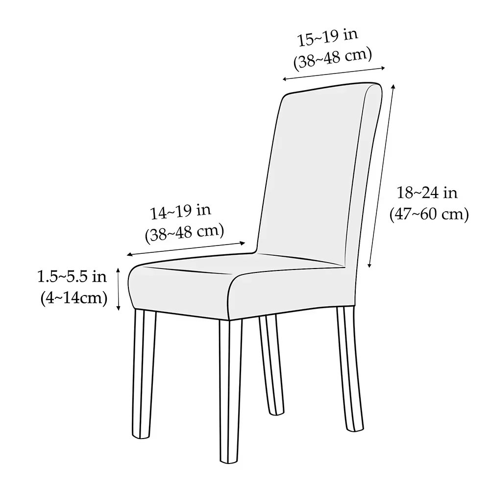 Housse de chaise en velours pour salle à manger, en Spandex, extensible, Super douce, pour cuisine, maison, hôtel, Banquet de mariage