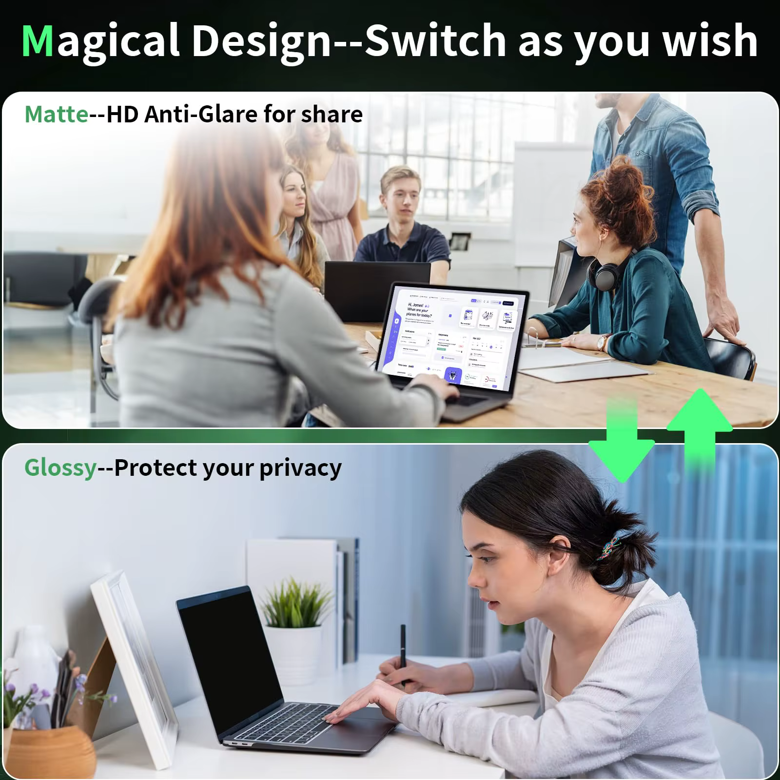 Protection d'écran anti-espion pour ordinateur portable 13