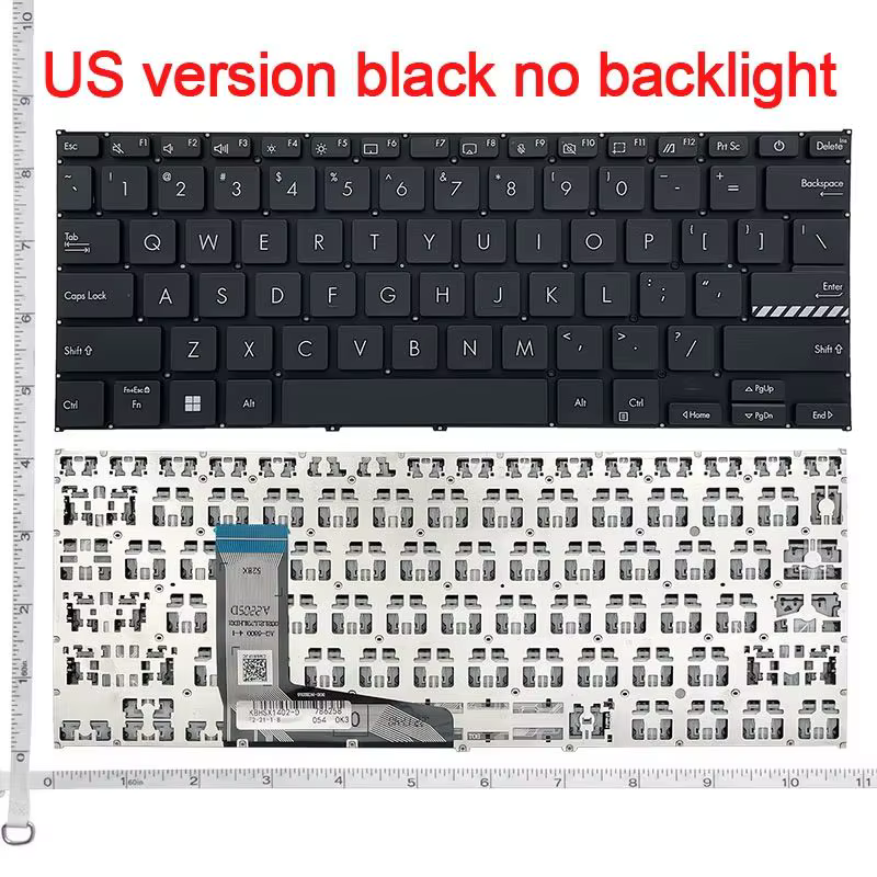 Clavier d'ordinateur portable pour ASUS VivoBook 14 14Pro14Pro X1402ZA X1403 x1404V ADOL14V ADOL14Q X1405V ADOL14Z X1403VA M1402 D1402 F1402