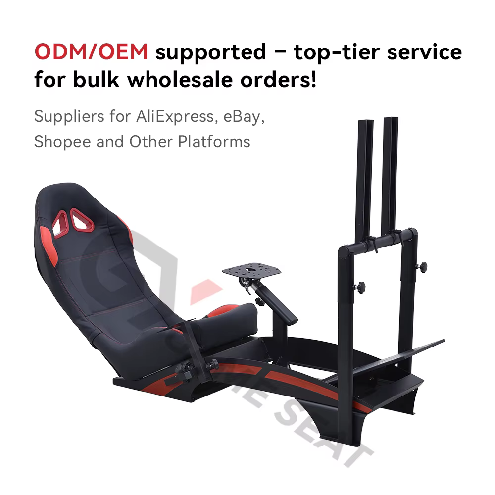 Siège de simulateur de course GY046-4 pour jeux de course automobile