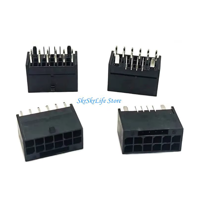 E65E PCIE 5.0 Connecteur d'alimentation carte graphique 12VHPWR pour 3090ti RTX4080 RTX4090