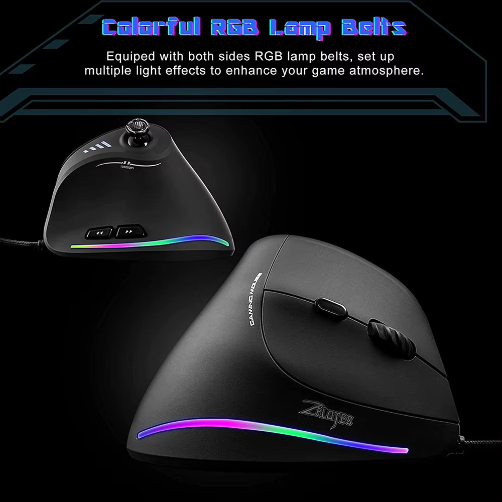Souris de jeu verticale Jomaa