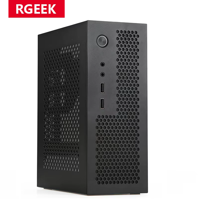 Rgeek A09 Mini ITX boîtier d'ordinateur de bureau HTPC pour carte mère ITX petit