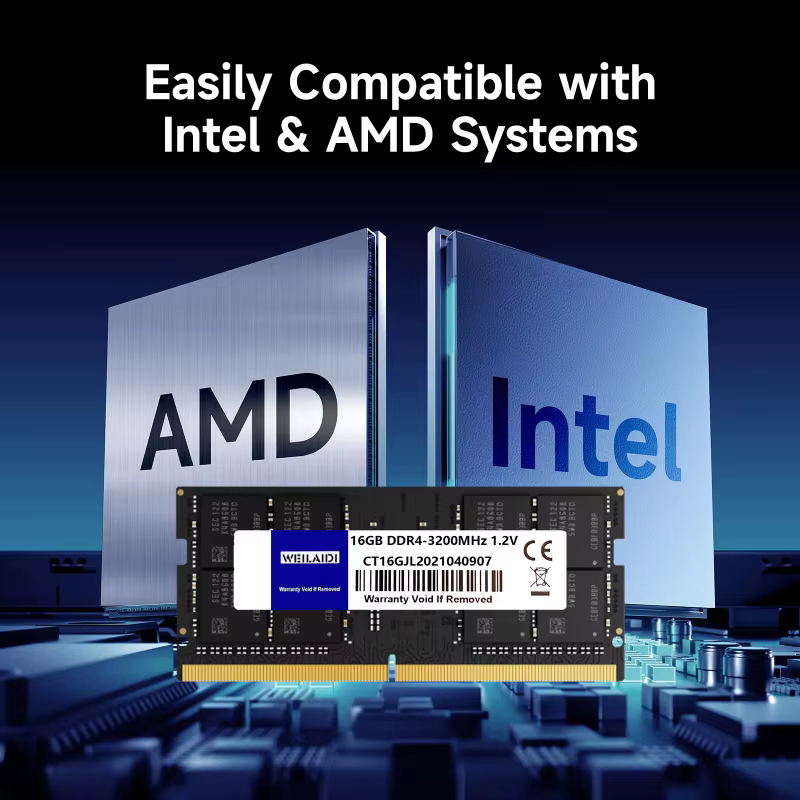 Mémoire RAM DDR4 4 Go 8 Go 16 Go 32 Go 2400 2666 MHz 3200 pour ordinateur portable
