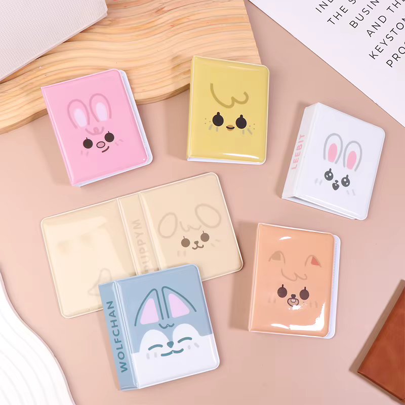 Album idole photos Collection Kpop carte classeur nom carte livre Album dessin animé Animal 3 pouces Album Photo carte postale stockage