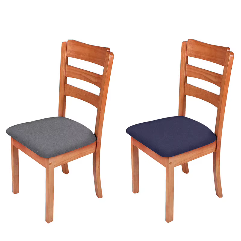 Housse de chaise de salle à manger imperméable, housses de siège, 13 couleurs unies, amovibles, lavables, élastiques, pour maison, hôtel