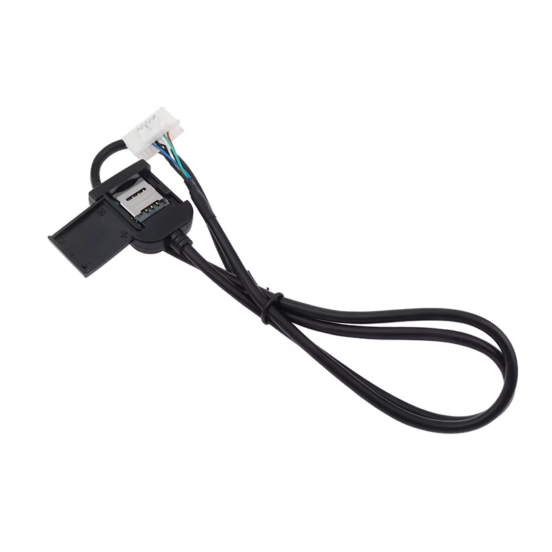 Adaptateur de fente de carte SIM pour Android Radio, limitation GPS 4G, connecteur de câble à 20 broches, accessoires de voiture, pièce de rechange de fils