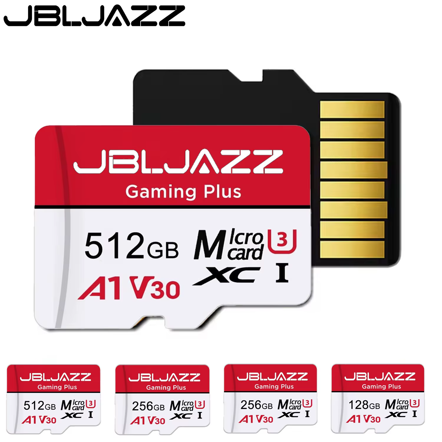 Carte Micro SD 64 Go 128 Go 256 Go 512 Go