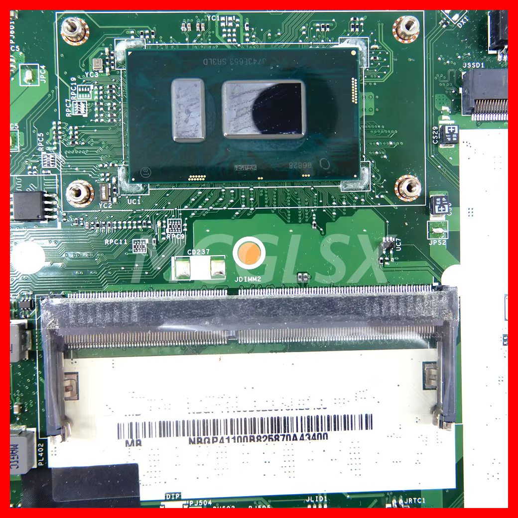 Carte mère LA-E891P pour ordinateur portable Acer Aspire A315-53 A315-53G A515-51 A515-51G
