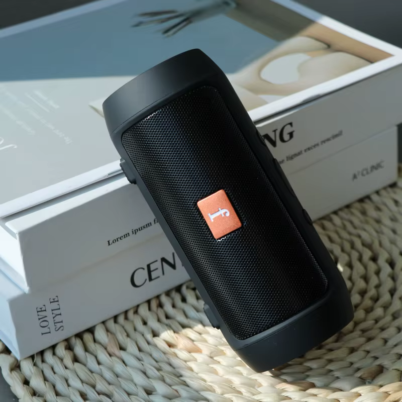 Haut-parleur Bluetooth sans fil portable - Mini boîte à son de bureau avec fonction de charge pour un transport et une utilisation faciles