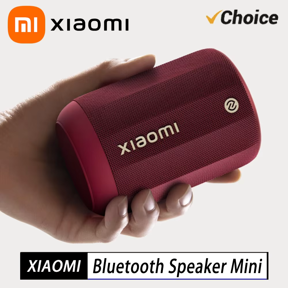 Le haut-parleur Bluetooth original Xiaomi Mini est compact et portable, avec un anneau lumineux ambiant RGB offrant des couleurs personnalisables CN.