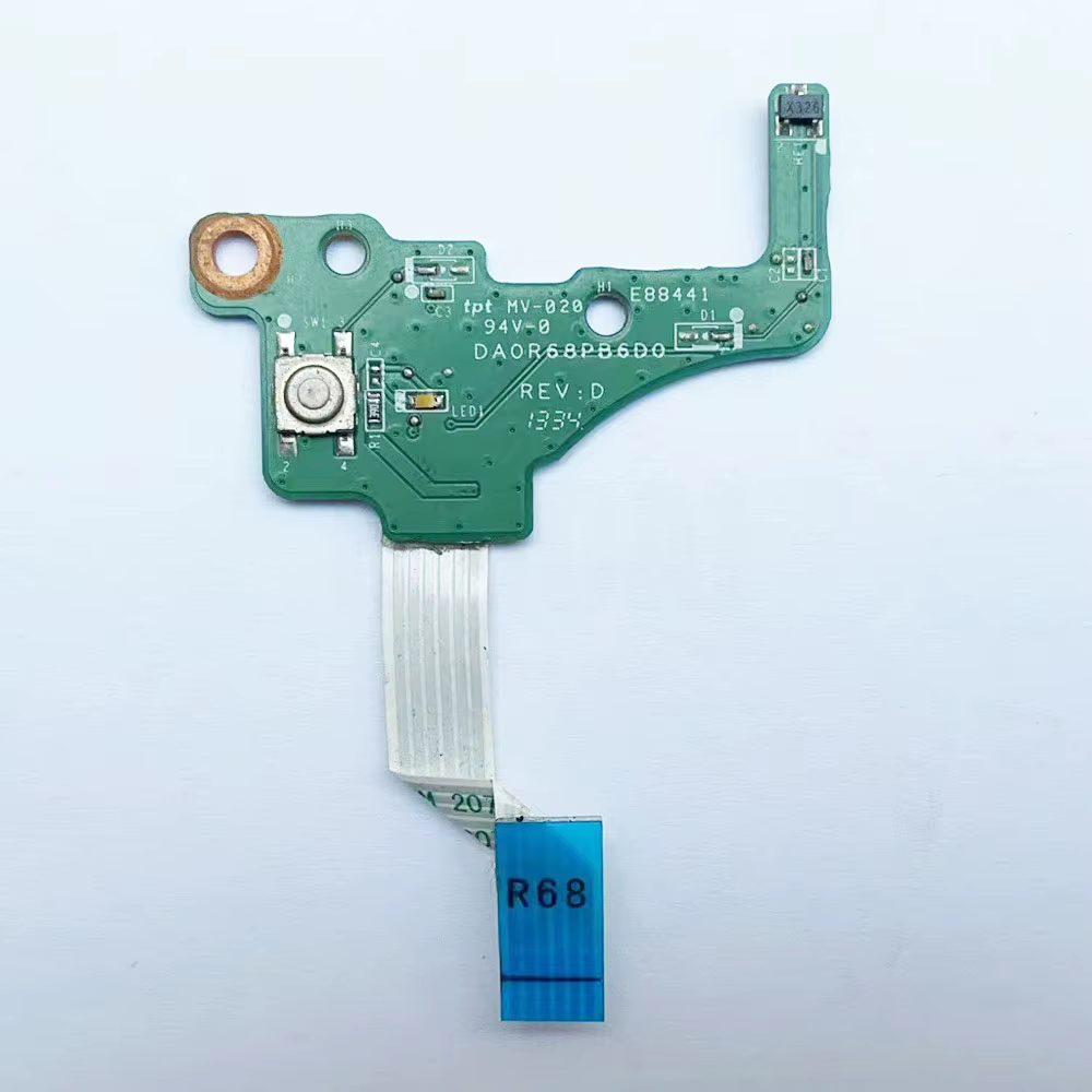 Pour HP pavilion 14-E 15-e 17-E 15Z-e 15T-e 15-E064TX Carte Du Bouton D'alimentation avec Câble DA0R68PB6D0 DA0R63PB6D0